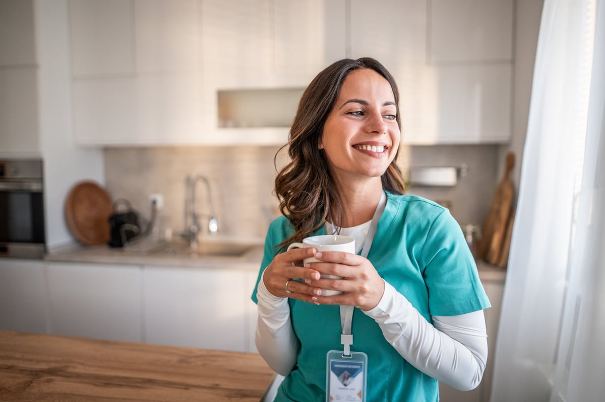 Sydney Continence Nurse Specialist conducting an in-home continence assessment